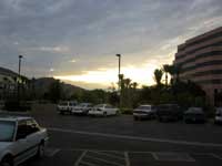 ホテルの窓から